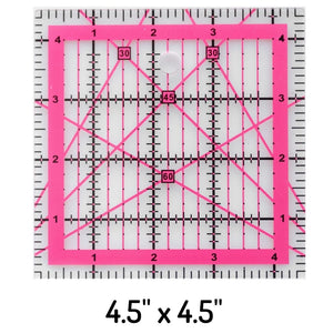 Tilkkuviivainsetti neliö - 4 eri kokoista neliöviivainta
